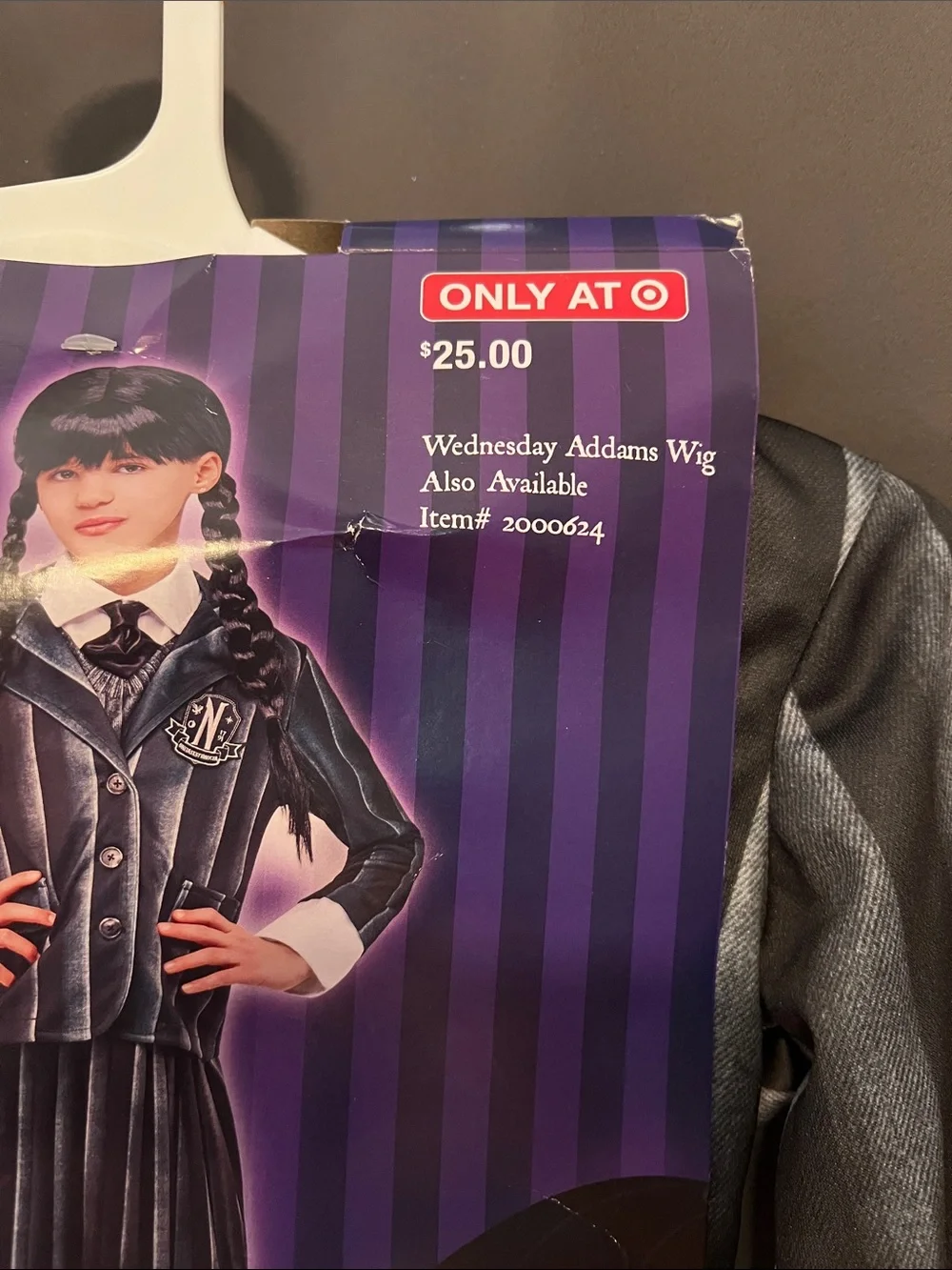 Rubie's Wednesday Addams Costume in Black and White